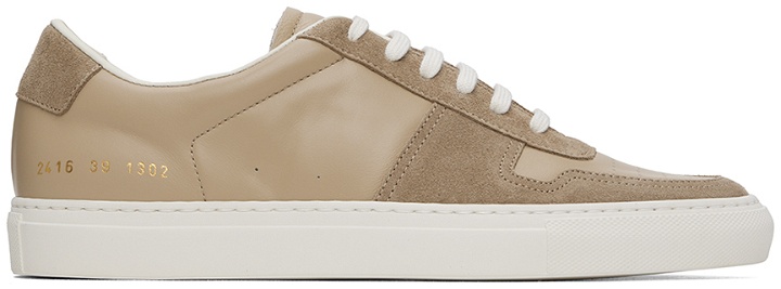 Photo: Common Projects Tan BBall Duo Sneakers