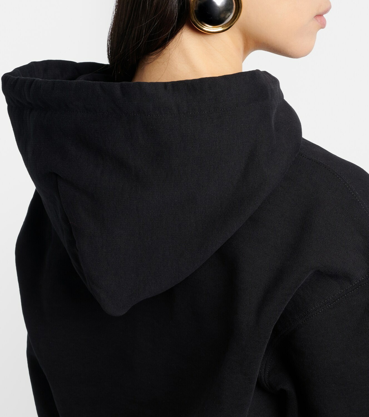 Jacquemus Logo cotton jersey hoodie