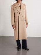 TOM FORD - Double-Breasted Wool and Cashmere-Blend Coat - Neutrals
