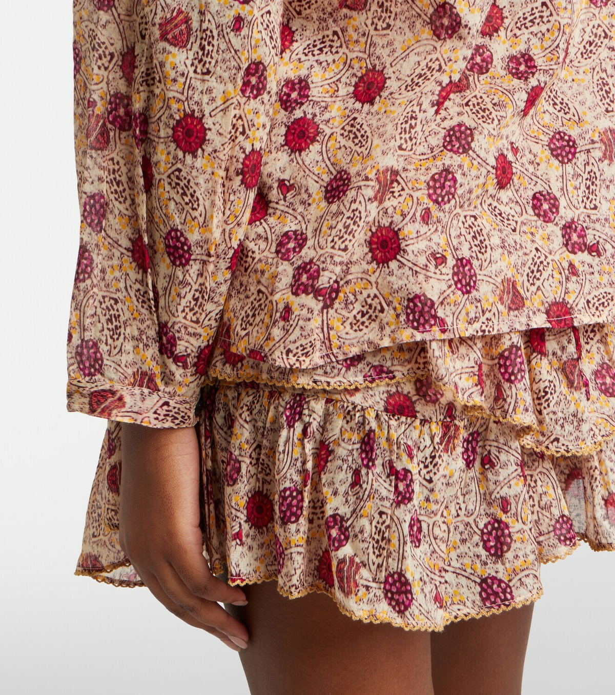 Marant Etoile Maria printed cotton shirt