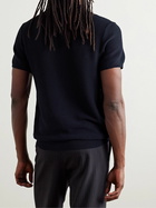 A.P.C. - Jay Slim-Fit Piqué Polo Shirt - Blue