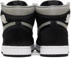 Nike Jordan Black & Gray Air Jordan 1 Retro Sneakers