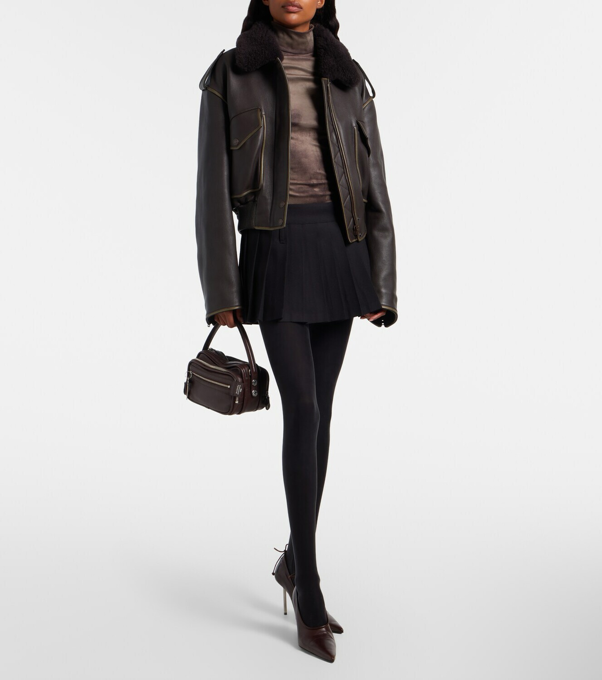 Maison Margiela High-rise tights