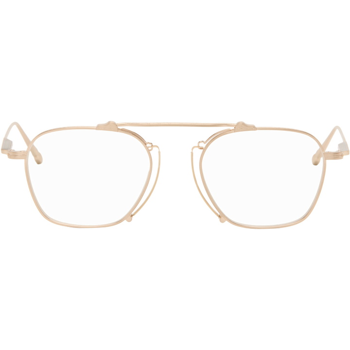 Photo: Matsuda Gold M3129 Glasses