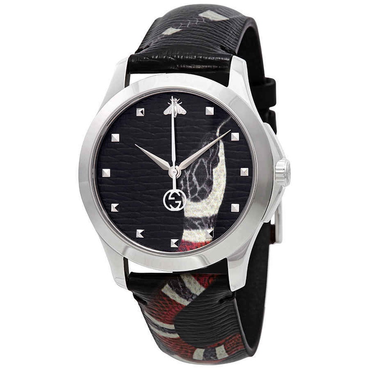 Photo: Gucci Le Marche Des Merveilles Black Dial Watch YA1264007