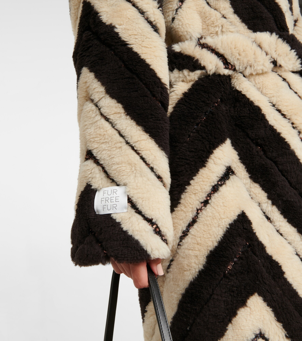 Stella - Lux Black Fur Coat