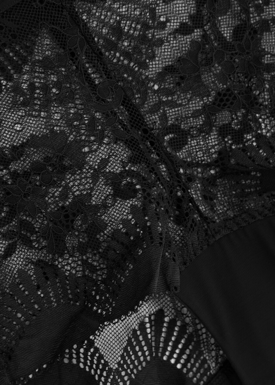 Wacoal Sensu Lace Short Briefs Black
