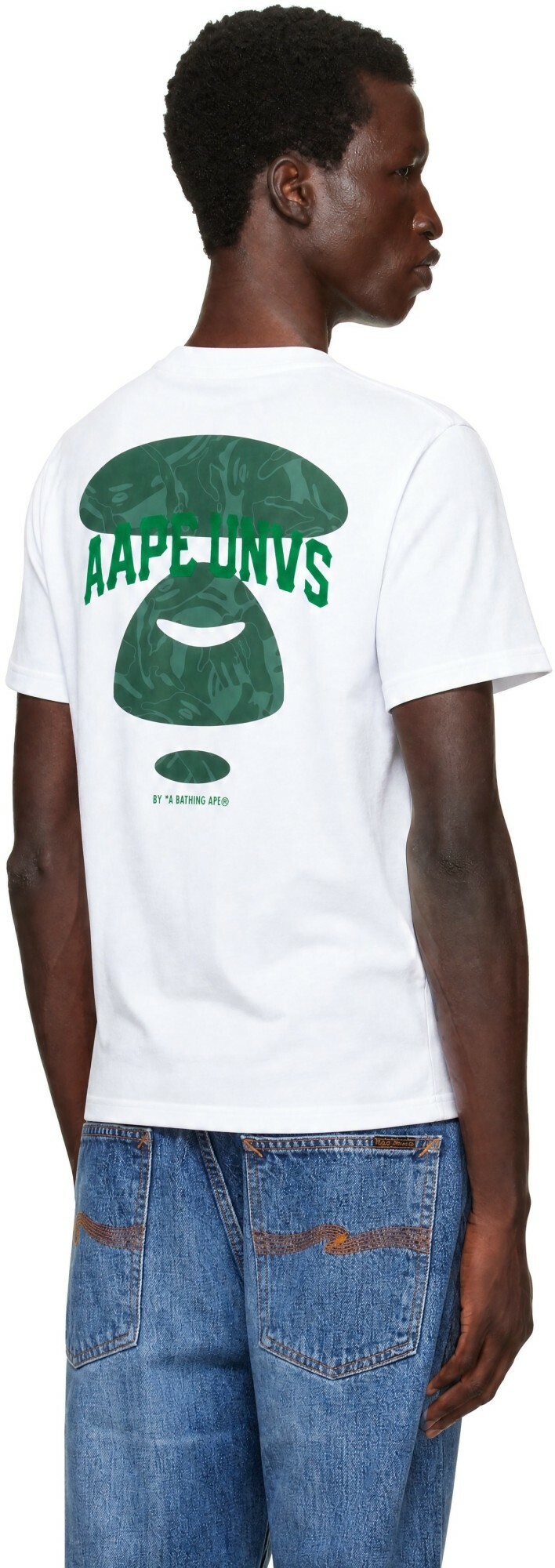 AAPE by A Bathing Ape White 'AAPE Basic' T-shirt