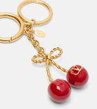 Valentino Garavani VLogo Cherries key ring