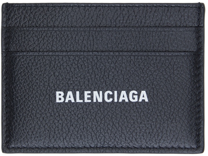 Photo: Balenciaga Black & White Cash Card Holder