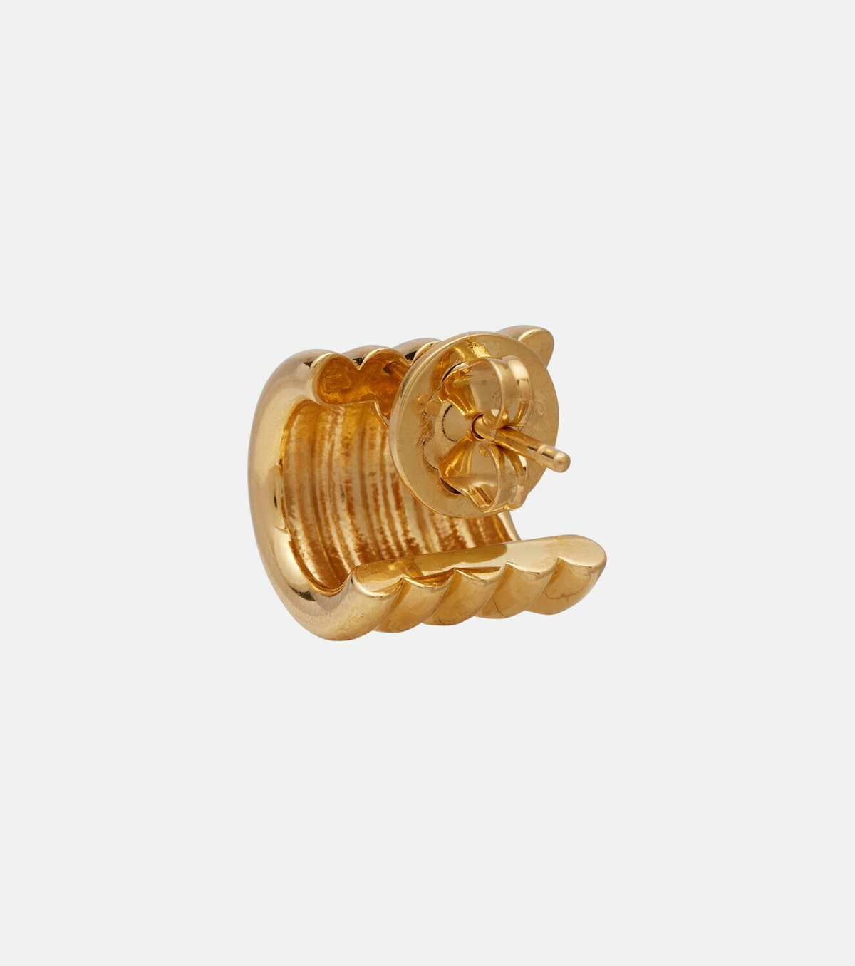 Déhanche Hollyhock gold-plated sterling silver earrings