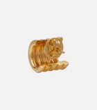 Déhanche Hollyhock gold-plated sterling silver earrings