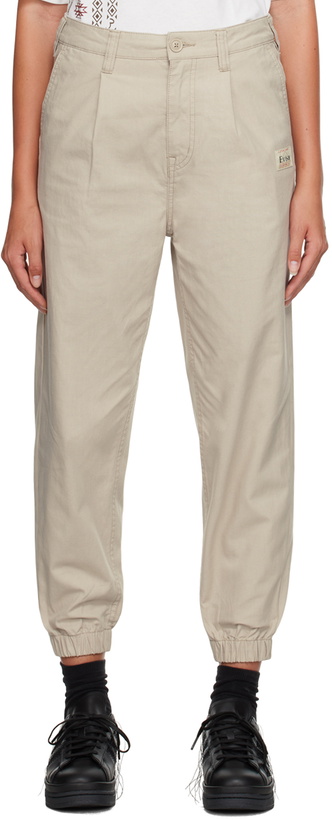 Photo: Evisu Khaki Nomadic Trousers