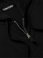 TOM FORD - Cashmere Zip-Up Hoodie - Black