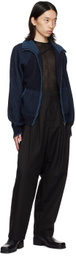 lesugiatelier Black Pleated Trousers