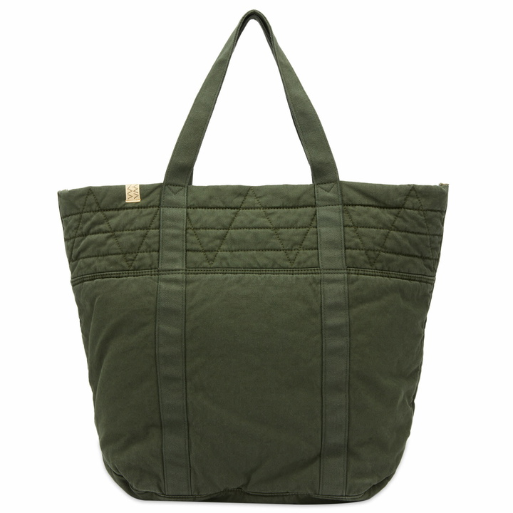 Photo: Visvim Men's Medium N.A.P Tote Bag in Olive 