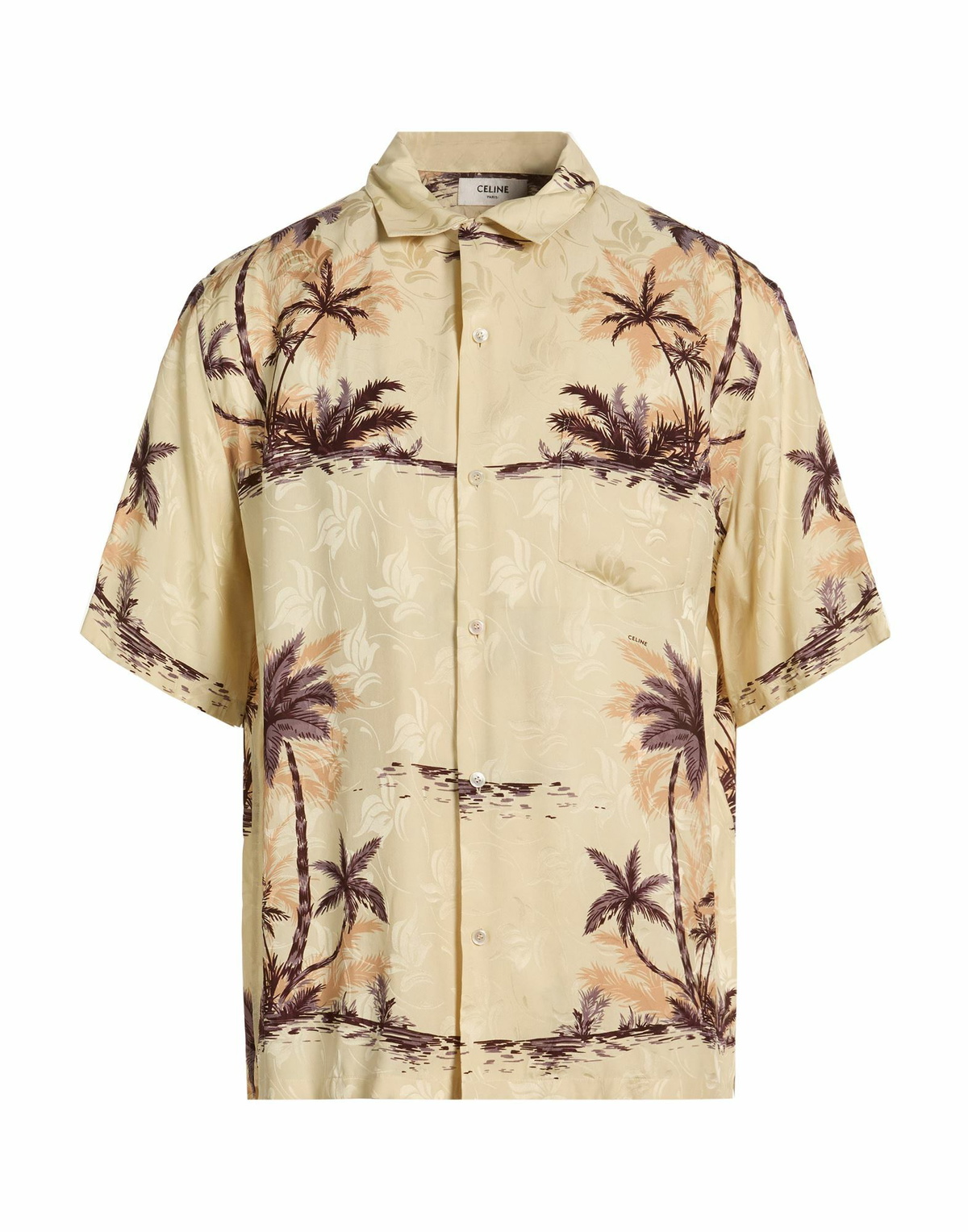 Celine Mens Shirt in Beige