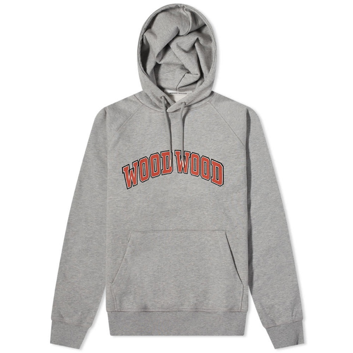 Photo: Wood Wood Fred Arch Logo Popover Hoody