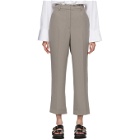 3.1 Phillip Lim Grey Cady Heavy Relaxed Trousers