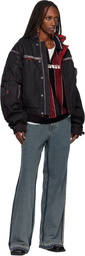 Martine Rose Black Bumbag Jacket