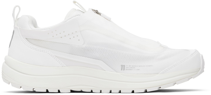 Photo: 11 by Boris Bidjan Saberi White Salomon Edition Bamba 2 Low V2 Sneakers