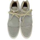 Fear of God Grey Skate Mid Sneakers