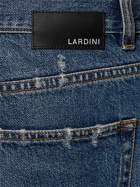 LARDINI - Five Pocket Cotton Denim Jeans