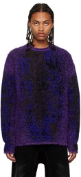 Y/Project Purple Graphic Sweater