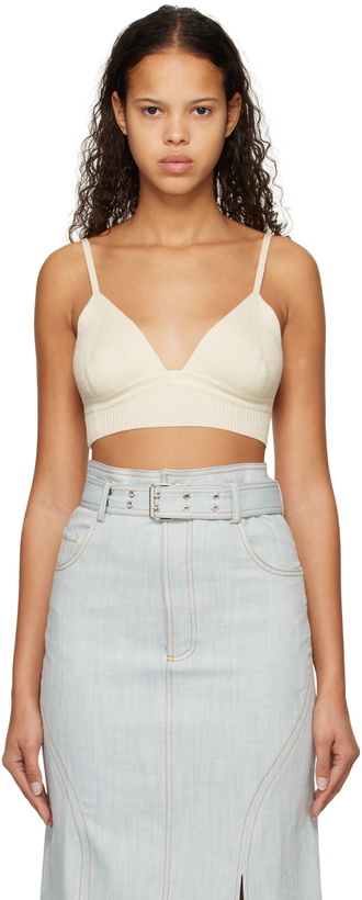 Photo: Elleme Off-White Rib Bra