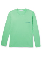 Comme des Garçons SHIRT - Logo-Print Cotton-Jersey T-Shirt - Green - S