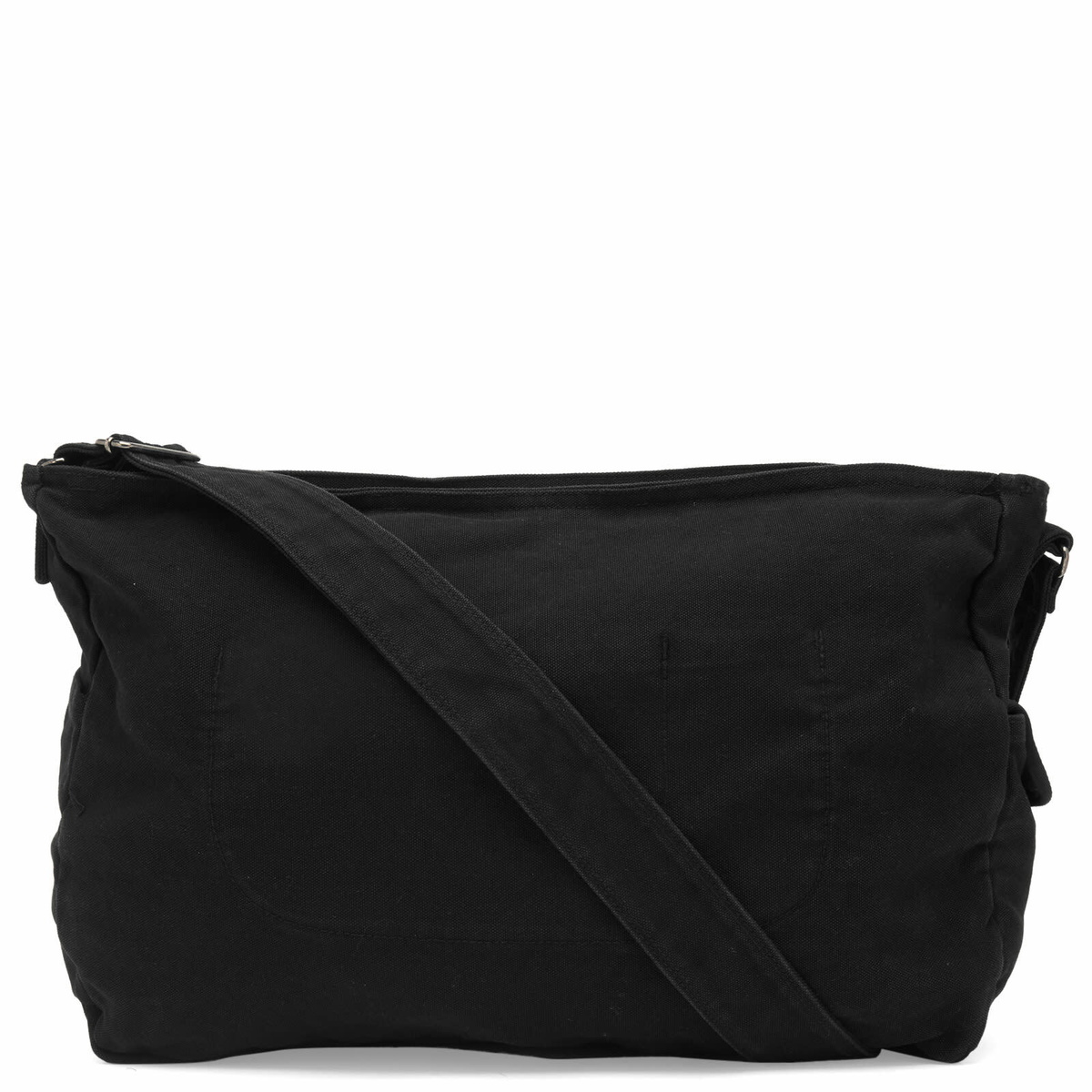 FrizmWORKS Men's Heavy Canvas Shoulder Bag in Black FrizmWORKS