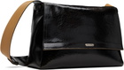 McQueen Black Slouch Bag