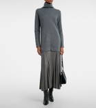 Xu Zhi Turtleneck wool-blend maxi dress