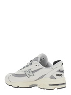 New Balance Grey Low Top Sneakers With Logo Patch On Side And Tongue And Perforated Panels In Tech Fabric Unisex