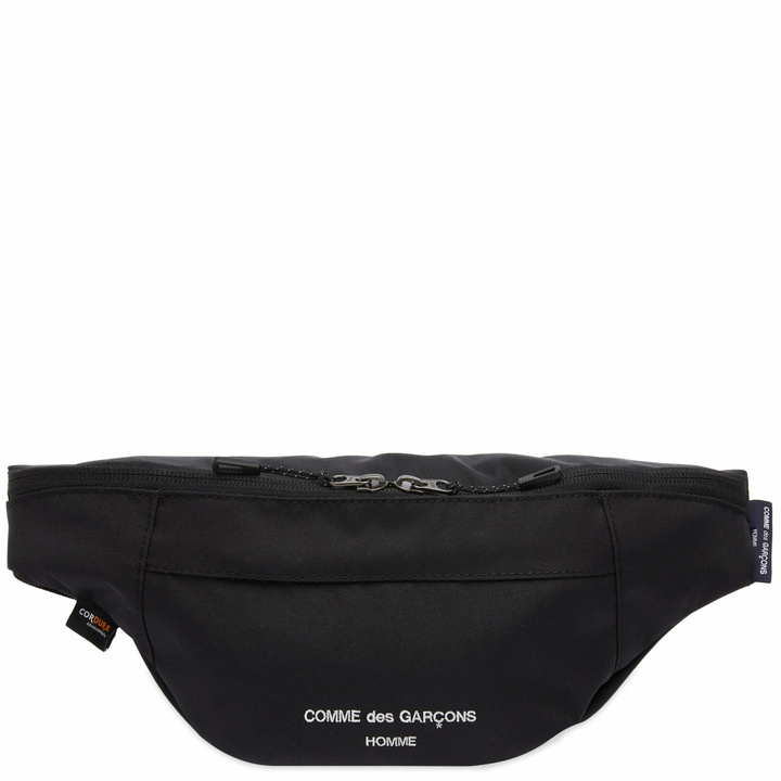 Photo: Comme des Garçons Homme Men's Logo Waist Bag in Black 