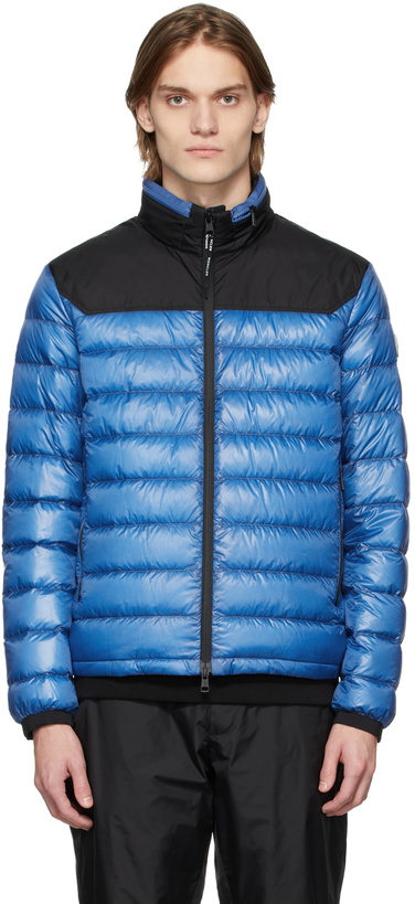 Photo: Moncler Blue Down Silvere Short Jacket