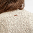 Levi's Women's Cable Knit Cardigan in White