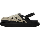 Rick Owens Black Tower Padded Megalace Platform Loafers