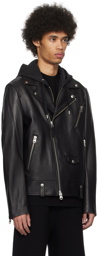 MACKAGE Black Magnus-CN Leather Jacket