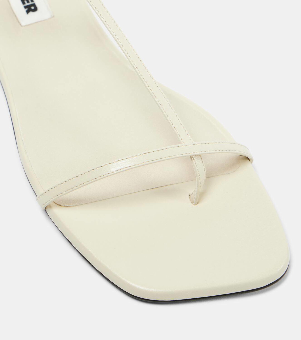 Jil Sander Leather thong sandals Jil Sander