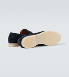 Gucci Horsebit suede loafers