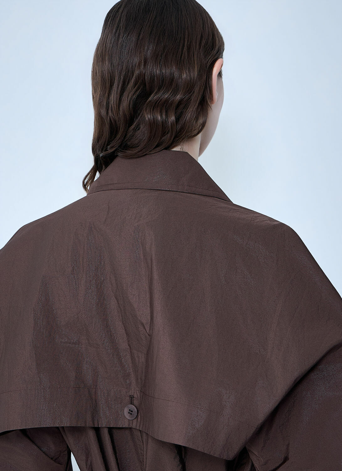 Issey Miyake Akimbo Oversized Trench Coat