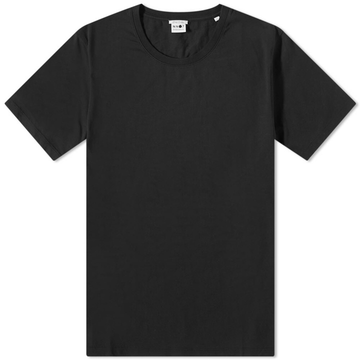 Photo: NN07 Men's Pima T-Shirt in Black