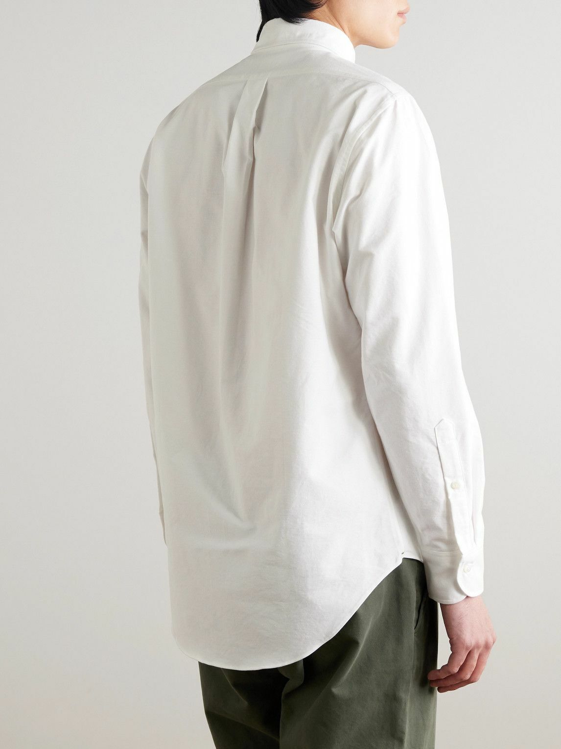 Sid Mashburn - Button-Down Collar Cotton Oxford Shirt - White