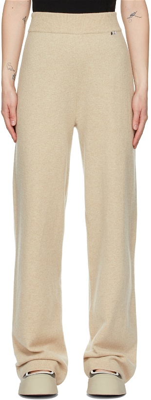 Photo: extreme cashmere Beige Cashmere N°104 Trouser Lounge Pants