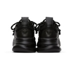Versace SSENSE Exclusive Black Printed Chain Reaction Sneakers