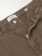 FRAME - Relaxed Straight-Leg Jeans - Brown