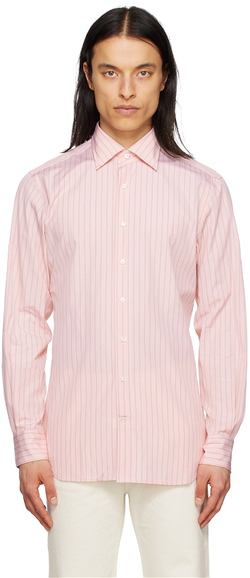 Photo: Husbands Pink Windsor Shirt