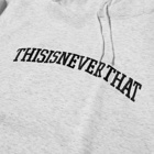 thisisneverthat Men's Arch Logo Popover Hoody in Heather Grey