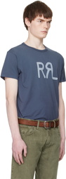 RRL Blue Ranch Logo T-shirt